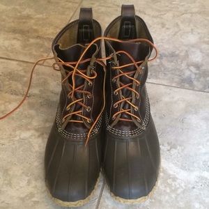 LL Bean 8 inch Bean Boots. Men’s size 12